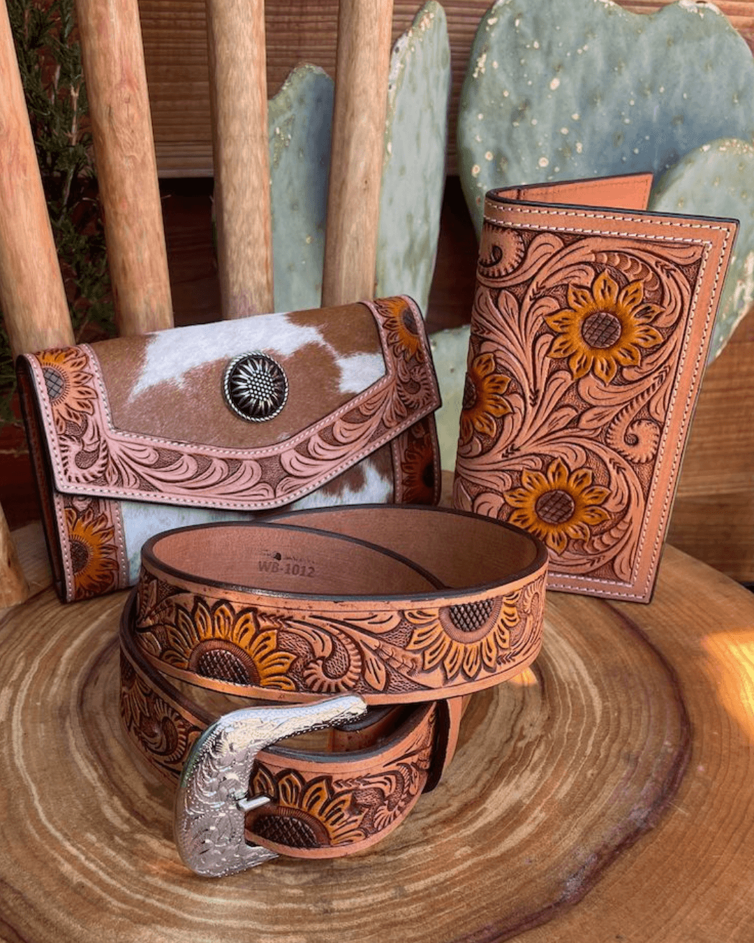 Outback King | Cowboy Wallet | Sunflower