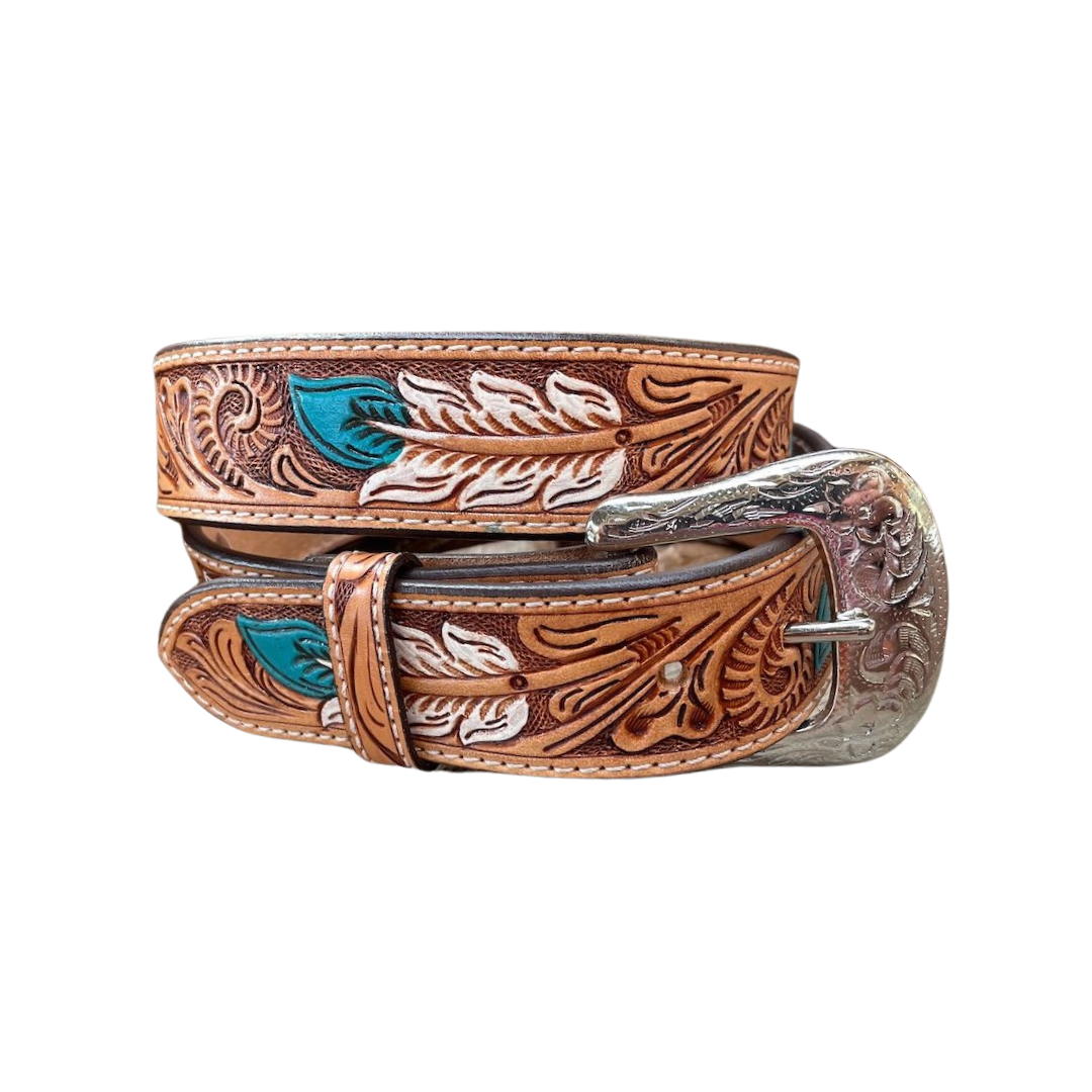Outback King | Premium Western Belt | Blue Duck