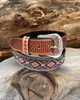 Outback King | Beaded Western Belt | Navaho Diamond