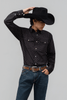 Outback King | Men's Frontier Shirt | Red Eye Black