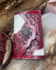 Outback King | Western Clutch Purse | Indian Cherry