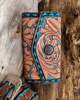 Outback King | Western Clutch Purse | Turquoise Buckstitch
