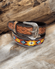 Outback King | Beaded Western Belt | Bright Star