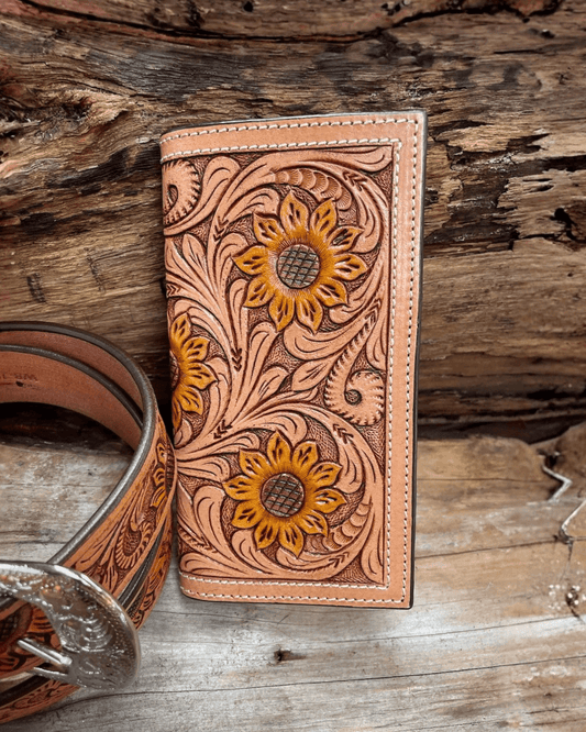 Outback King | Cowboy Wallet | Sunflower