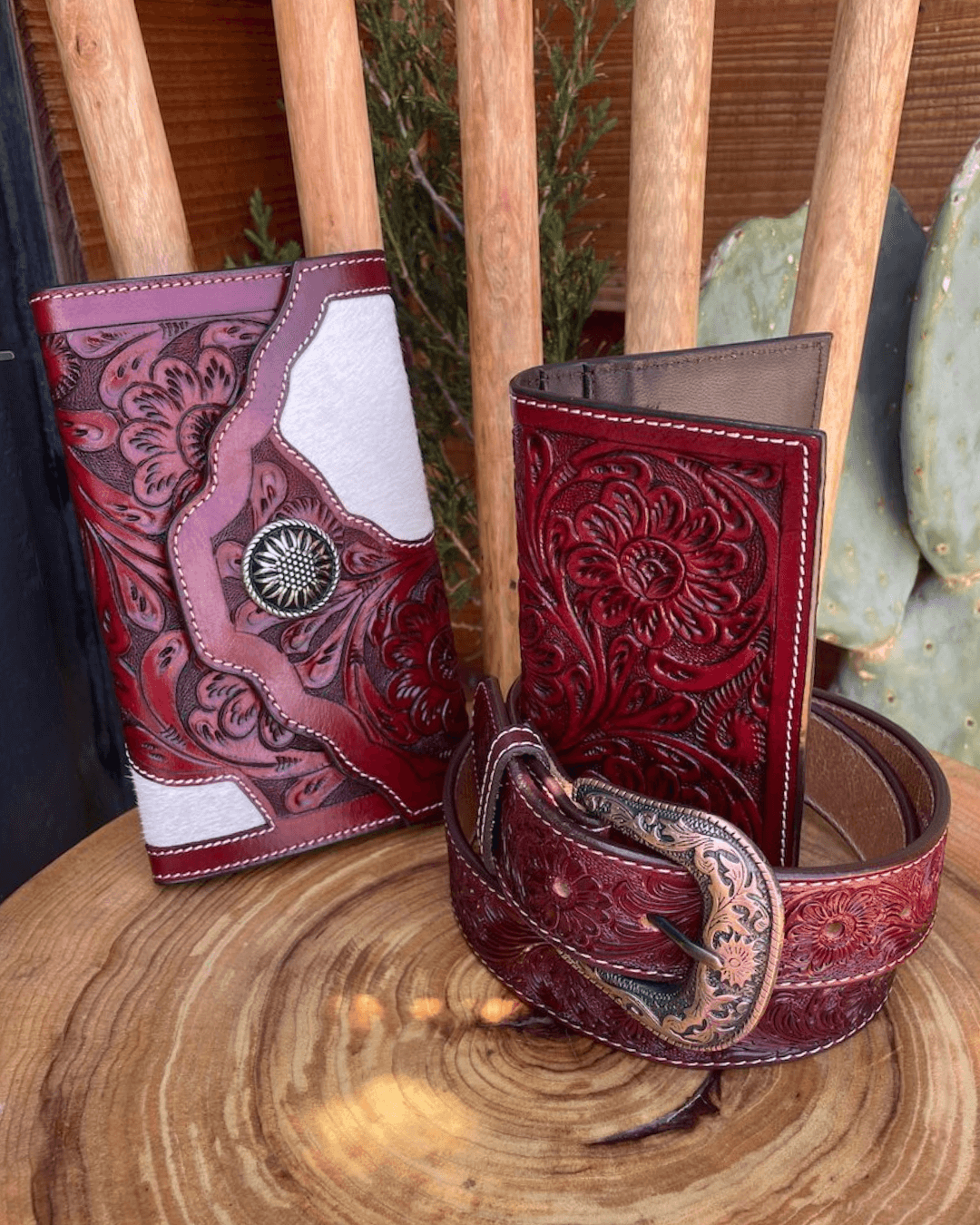 Outback King | Cowboy Wallet | Indian Cherry