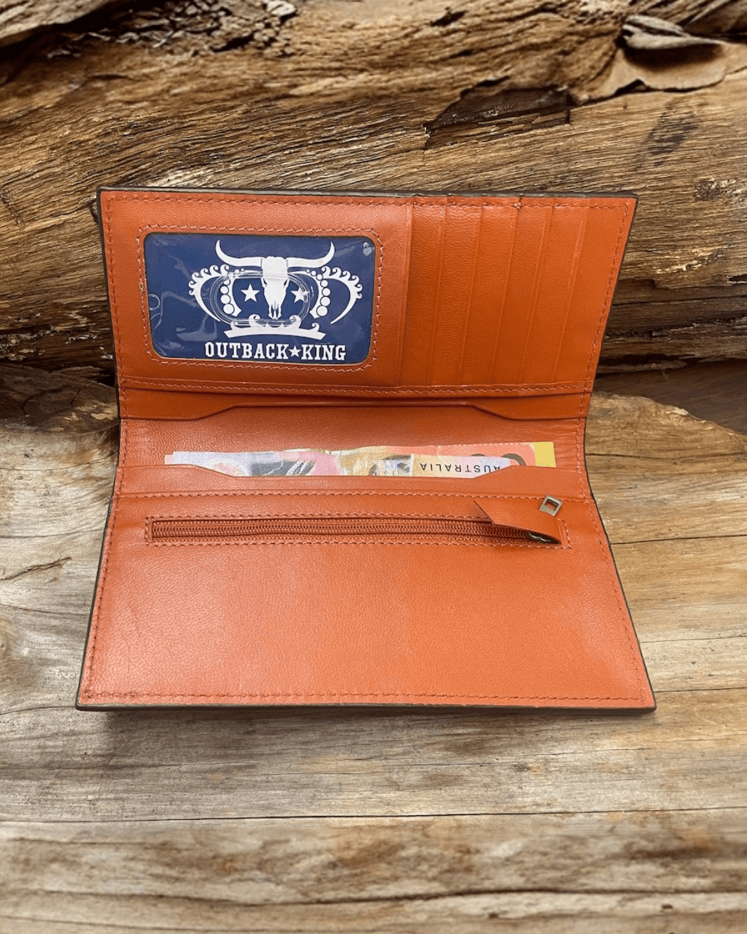 Outback King | Cowboy Wallet | Golden Acorn
