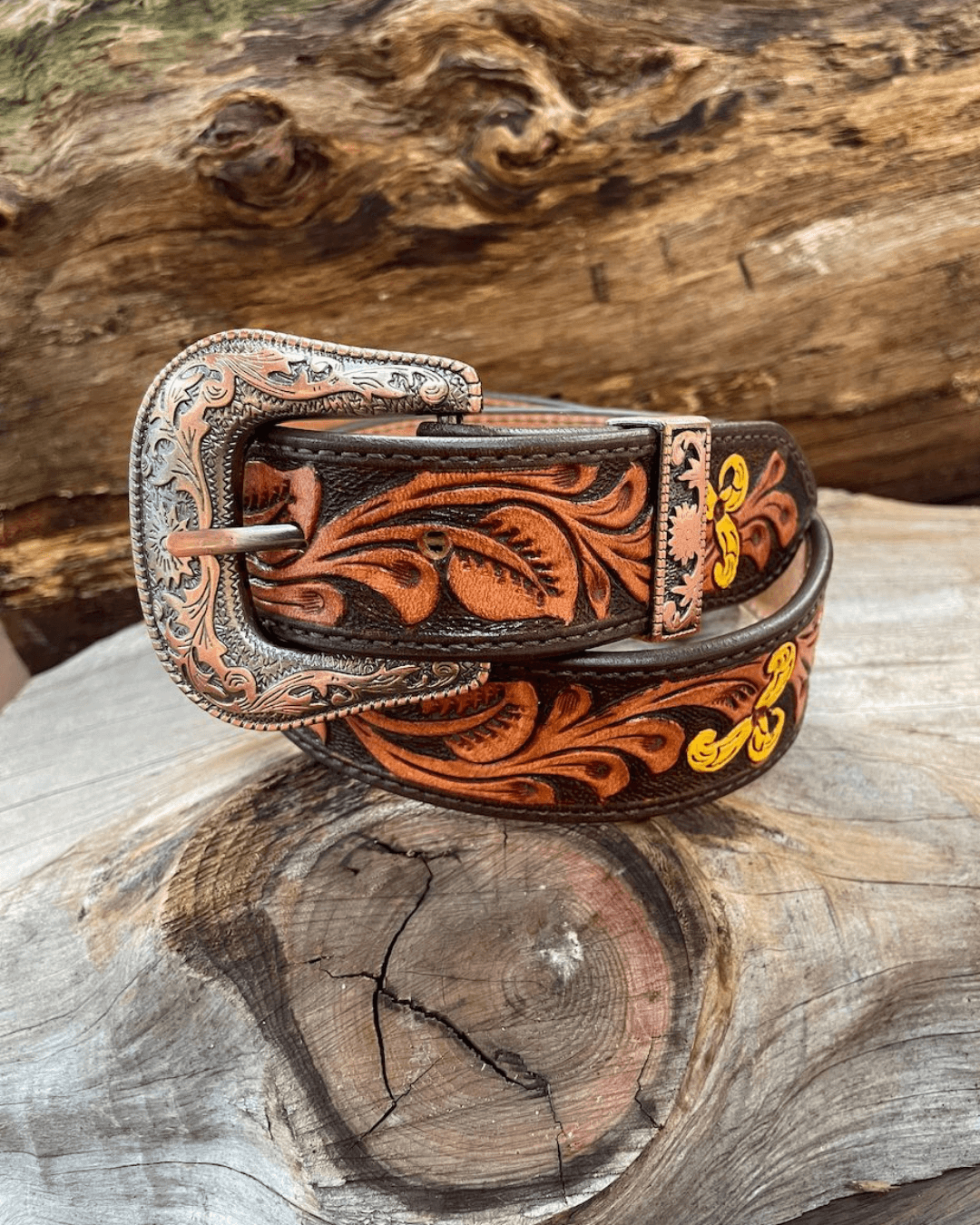 Outback King | Premium Western Belt | Lily of the Mountain