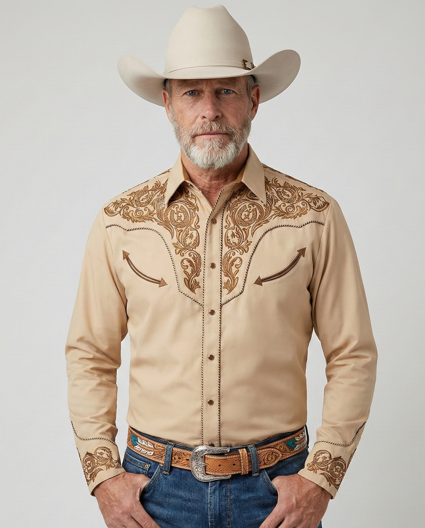Outback King | Men’s Ranger Shirt | Desert Khaki