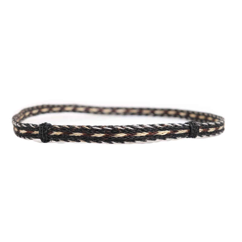 Outback King | Horsehair Hat Band | with Sliding Knots