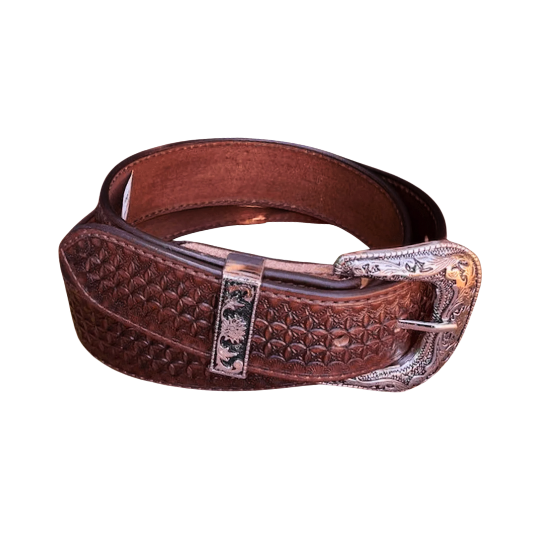 Outback King | Premium Western Belt | Snowdrops