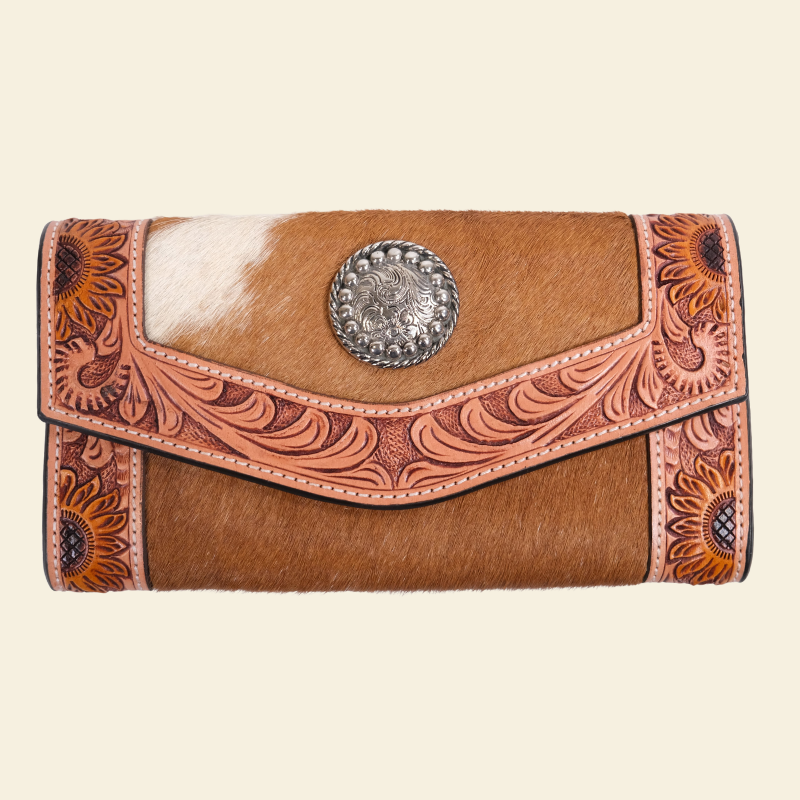 Outback King | Western Clutch Purse | Sunflower