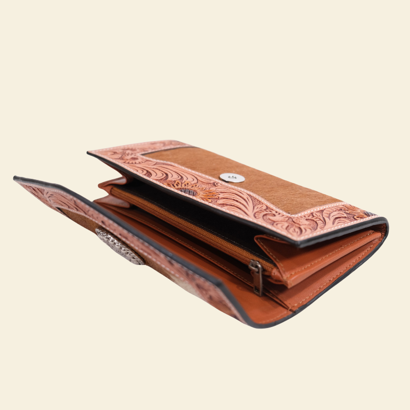 Outback King | Western Clutch Purse | Sunflower