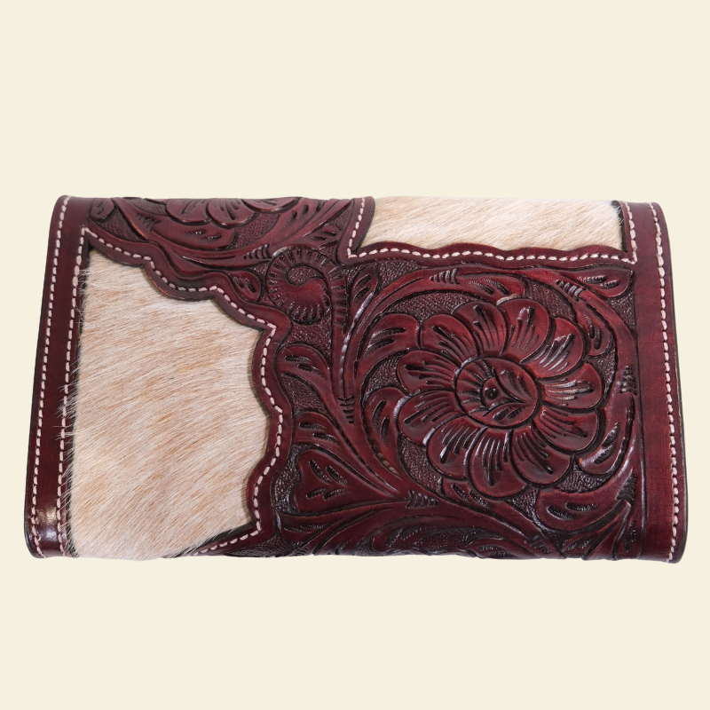 Outback King | Western Clutch Purse | Indian Cherry