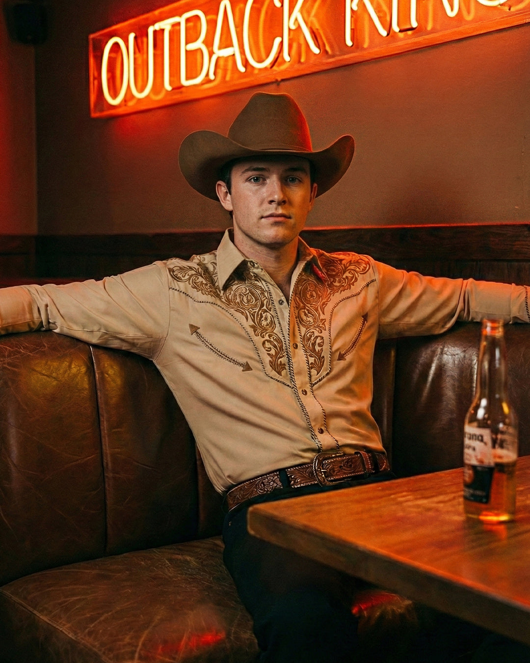 Outback King | Men’s Ranger Shirt | Desert Khaki