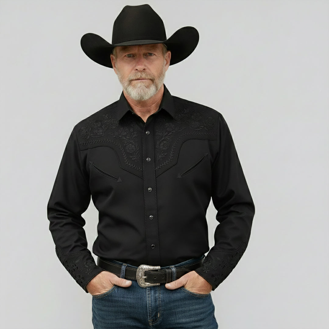 Outback King | Men's Ranger Shirt | Midnight Shadow
