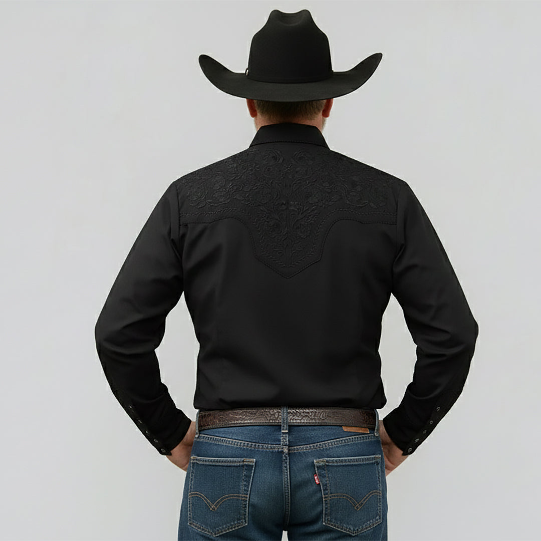 Outback King | Men's Ranger Shirt | Midnight Shadow