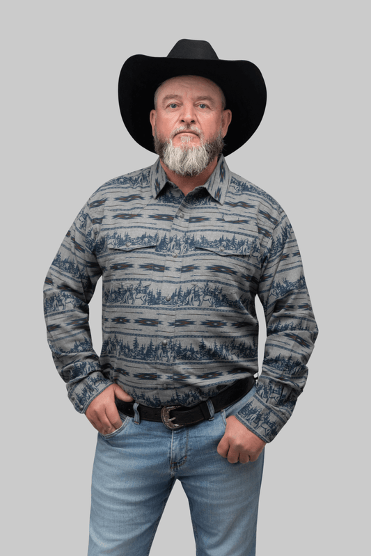 Outback King | Men's Frontier Shirt | Howlin' Wolf
