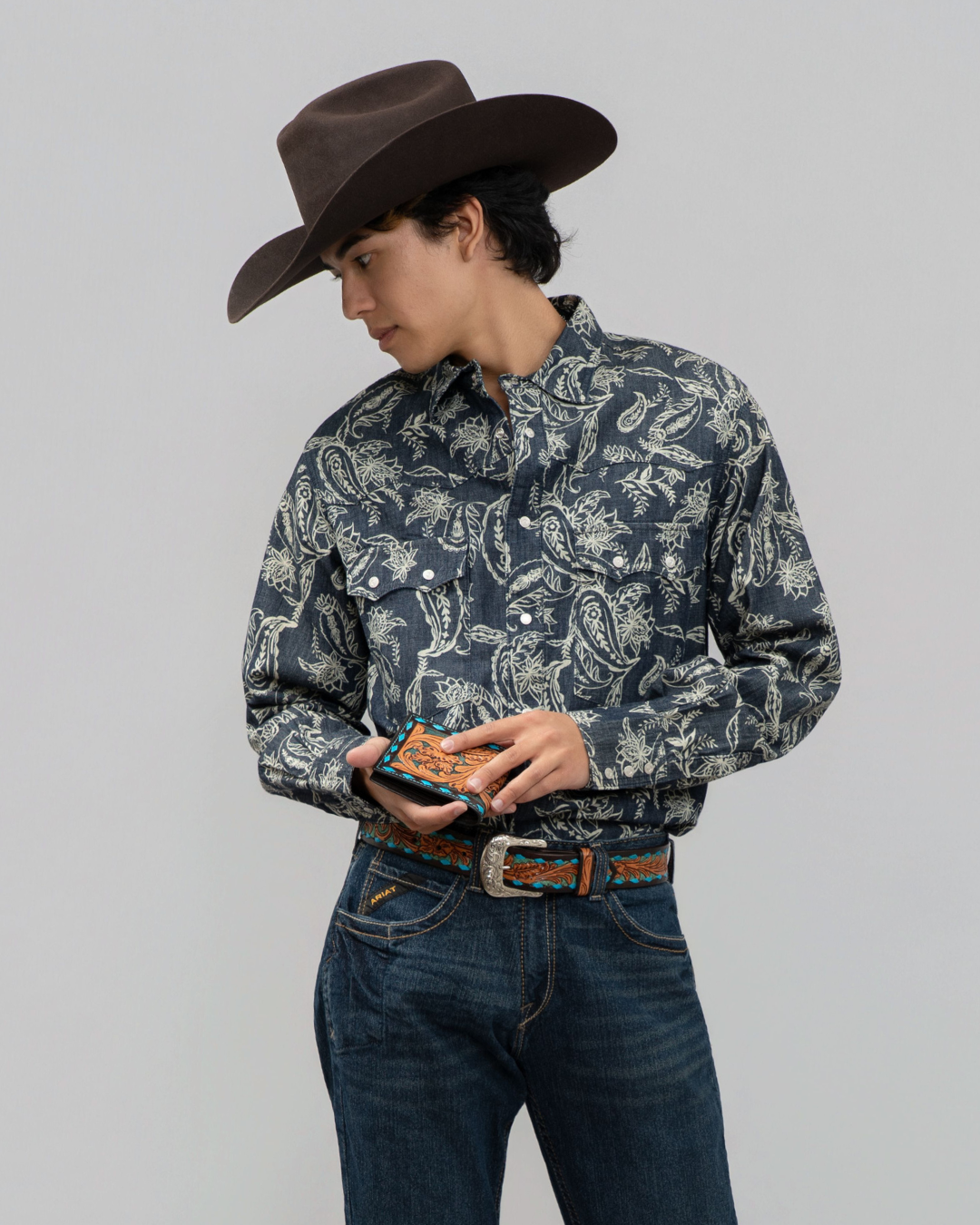 Outback King| Prairie Blossom | Men's Western Shirt